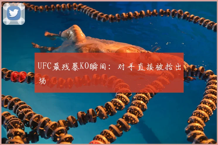 UFC最残暴KO瞬间：对手直接被抬出场