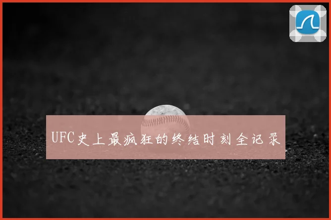UFC史上最疯狂的终结时刻全记录